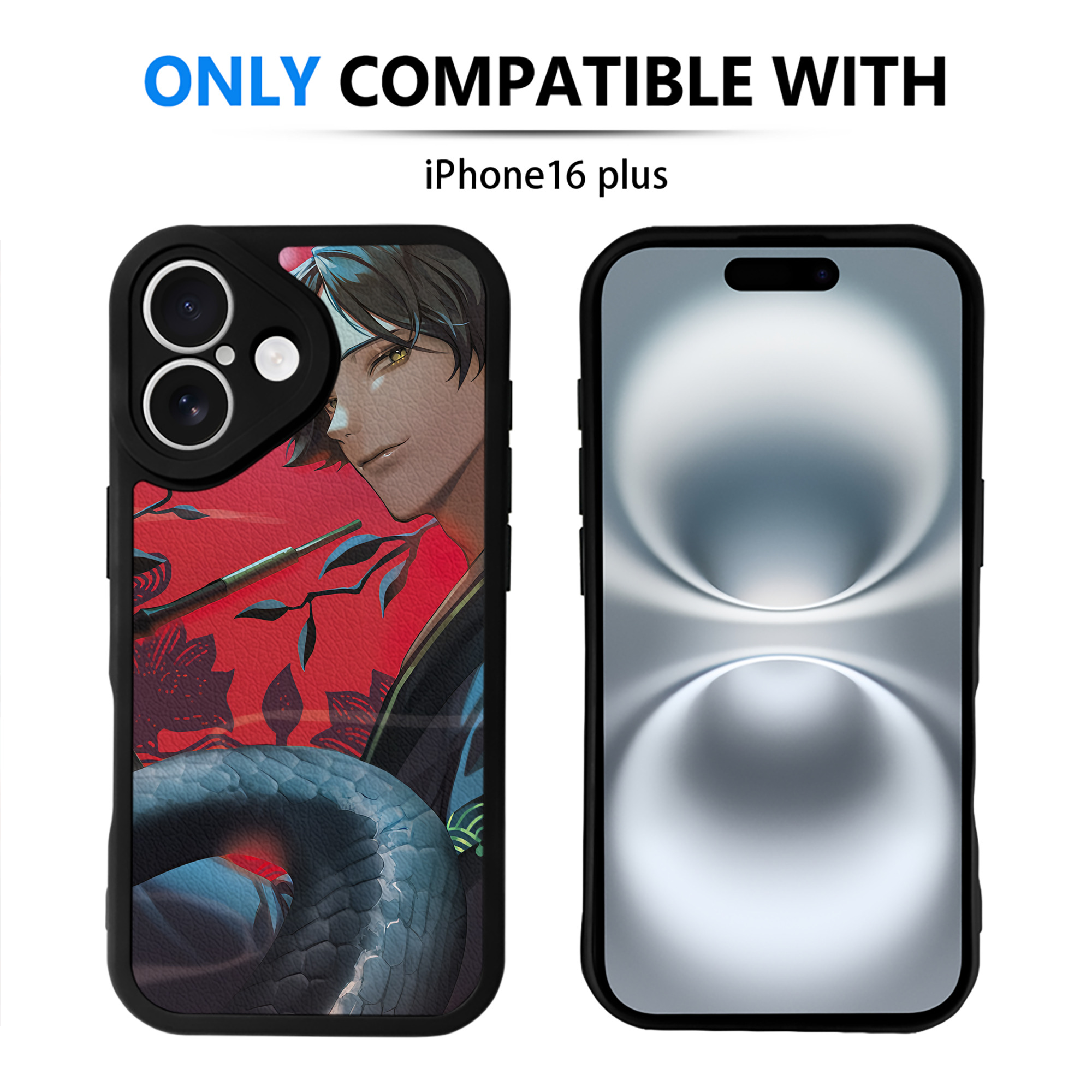 （画像用） ハイキュー!! Haikyu!! 【iPhone 16シリーズ対応】シリコンスマホケース（レザー調） 材質：シリコン